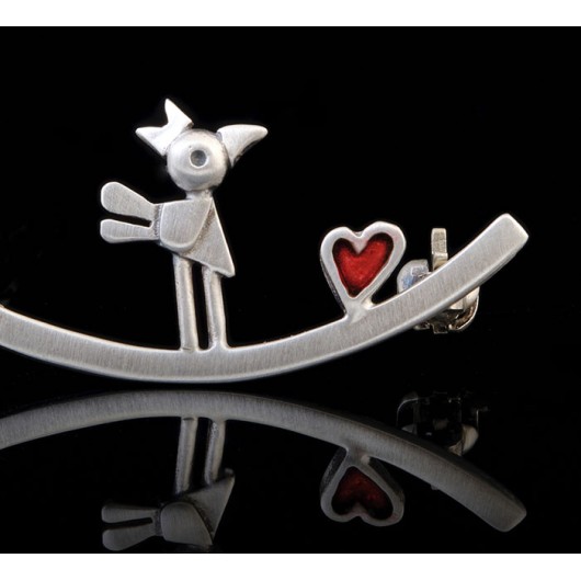 Handmade Brooch "Bird"