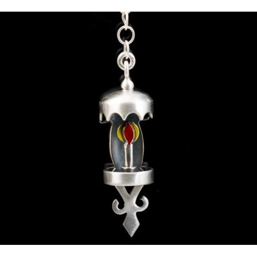 Handmade earrings "Lanterns Chain"