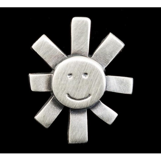 Handmade earrings "Sun - Moon"