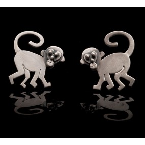 Handmade earrings "Monkeys"