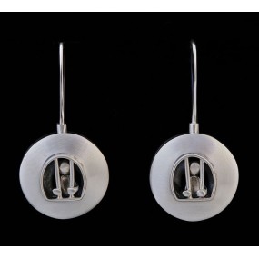 Handmade earrings "Prisoner"