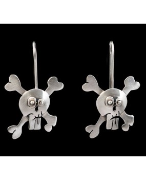 Handmade earrings "Skulls"