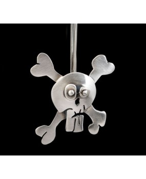 Handmade earrings "Skulls"
