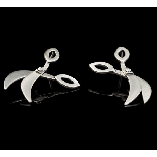 Handmade earrings "Little scissors"