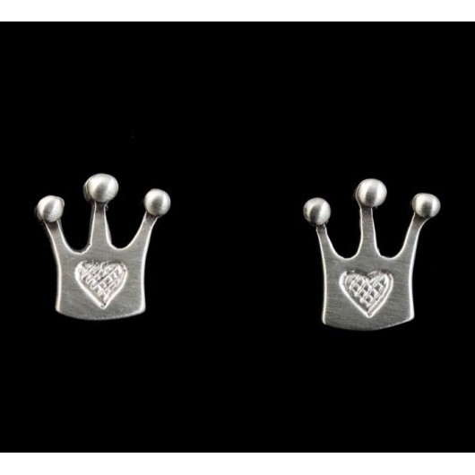 Handmade earrings "Crowns"
