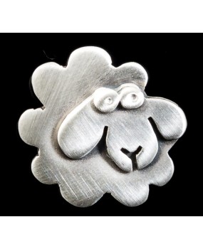 Handmade earrings "Little sheep"
