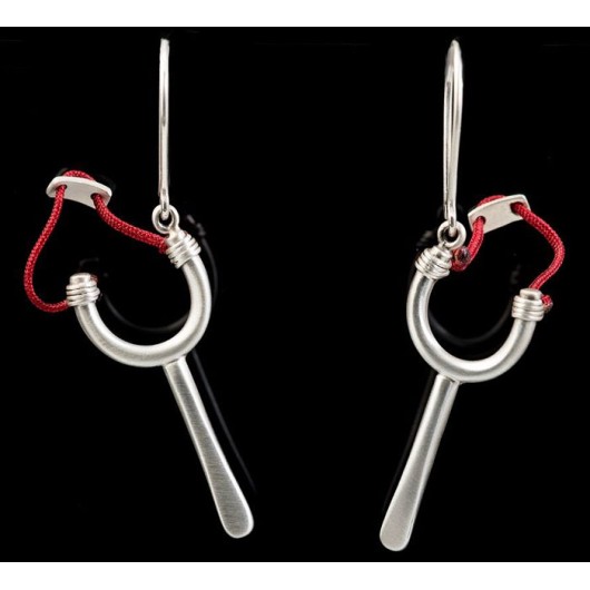 Handmade earrings "Slingshots"