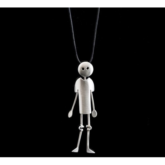 Handmade necklace "Little Man"