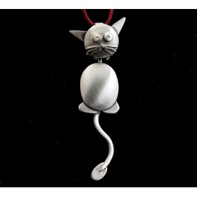 Handmade necklace "Cat"