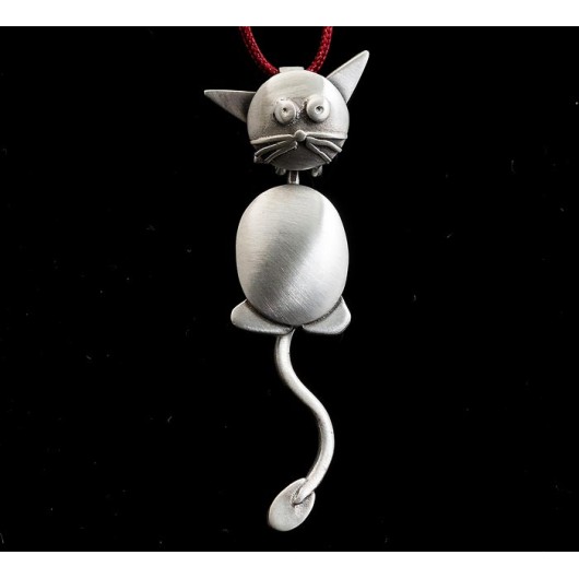 Handmade necklace "Cat"