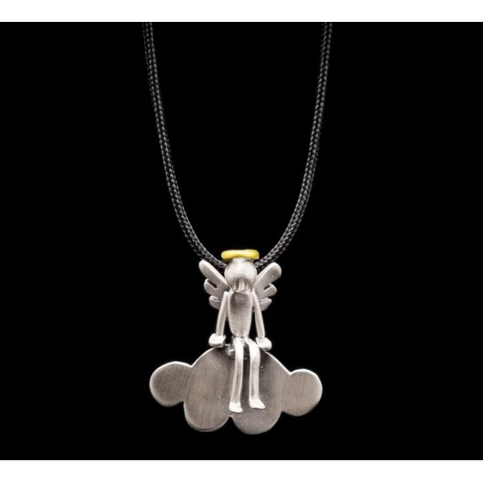 Handmade necklace "Angel cloud"