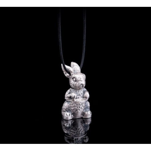 Handmade necklace "Opened Rabbit"