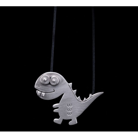 Handmade necklace "Dinosaur"
