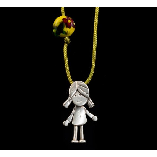 Handmade necklace "Little Girl"