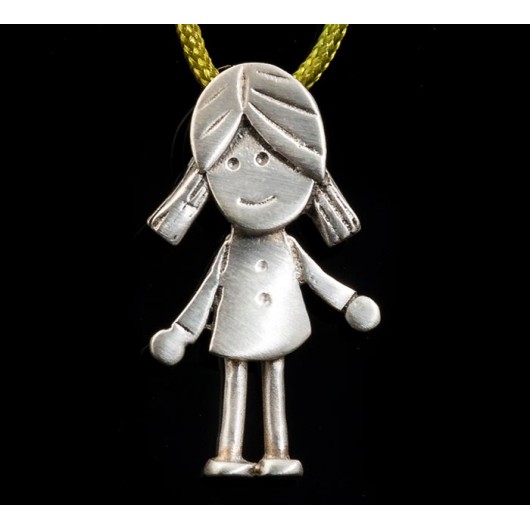 Handmade necklace "Little Girl"