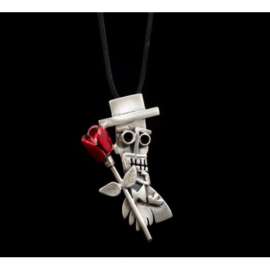 Handmade necklace "Mr X"