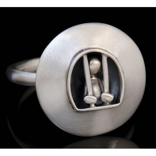 Handmade ring "Prisoner"